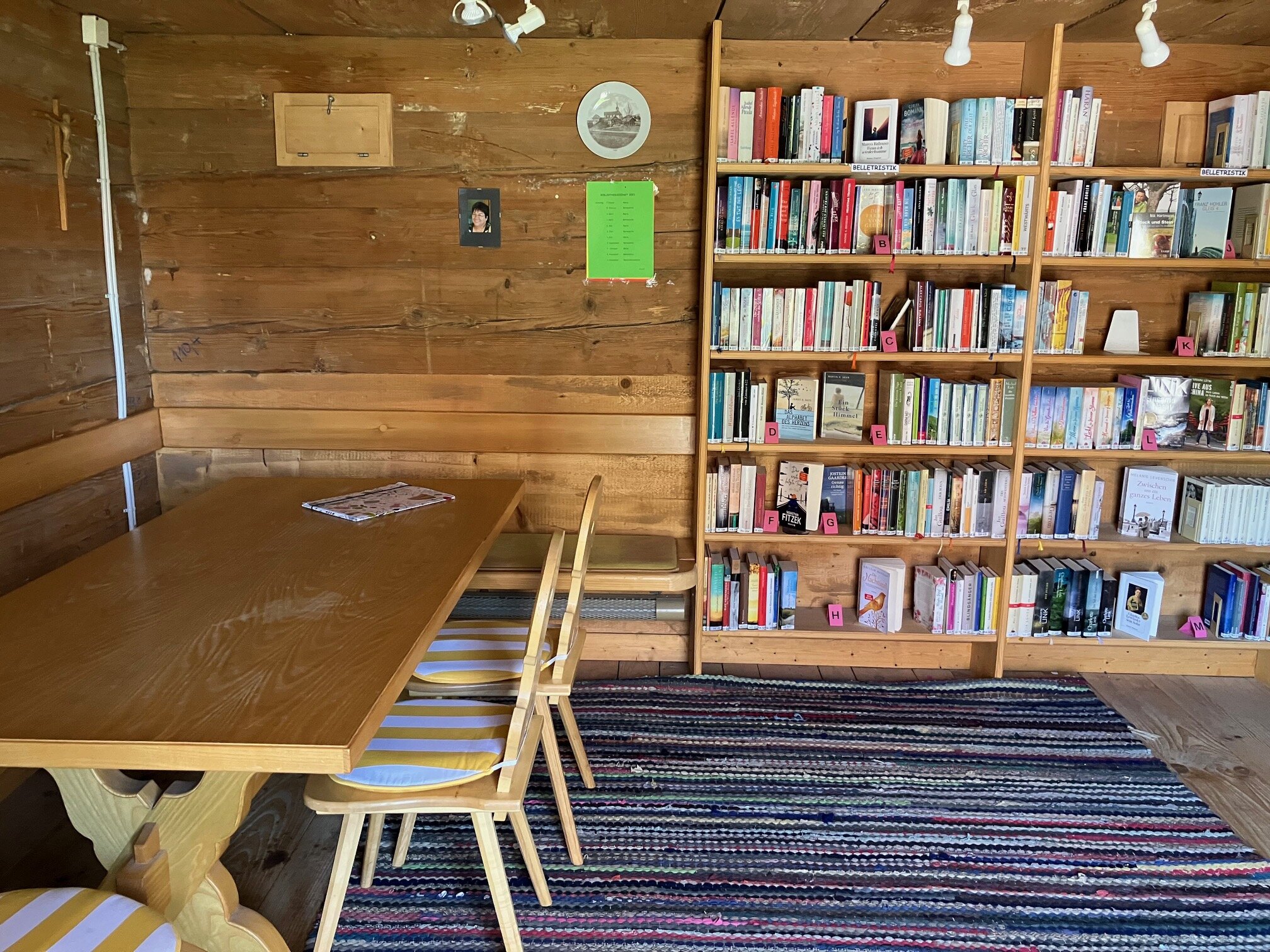 Bibliothek im Spycher, Geiss | © Maria Wicki Bibliothek im Spycher, Geiss | © Maria Wicki