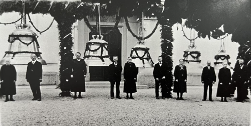 Die Glockenpaten bei der Glockenweihe am Sonntag, 27. September 1931 | © zvg